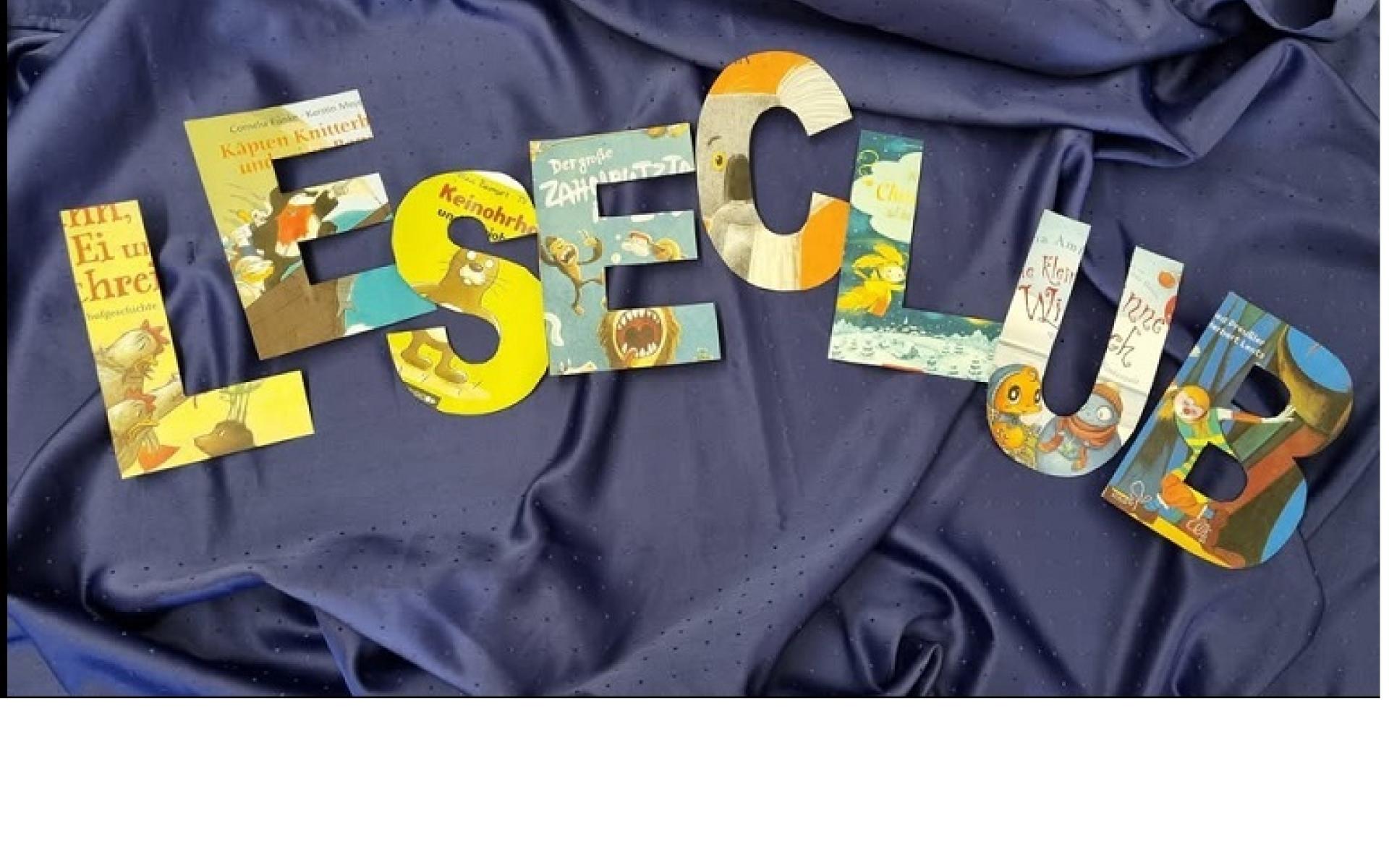 Schriftzug Leseclub