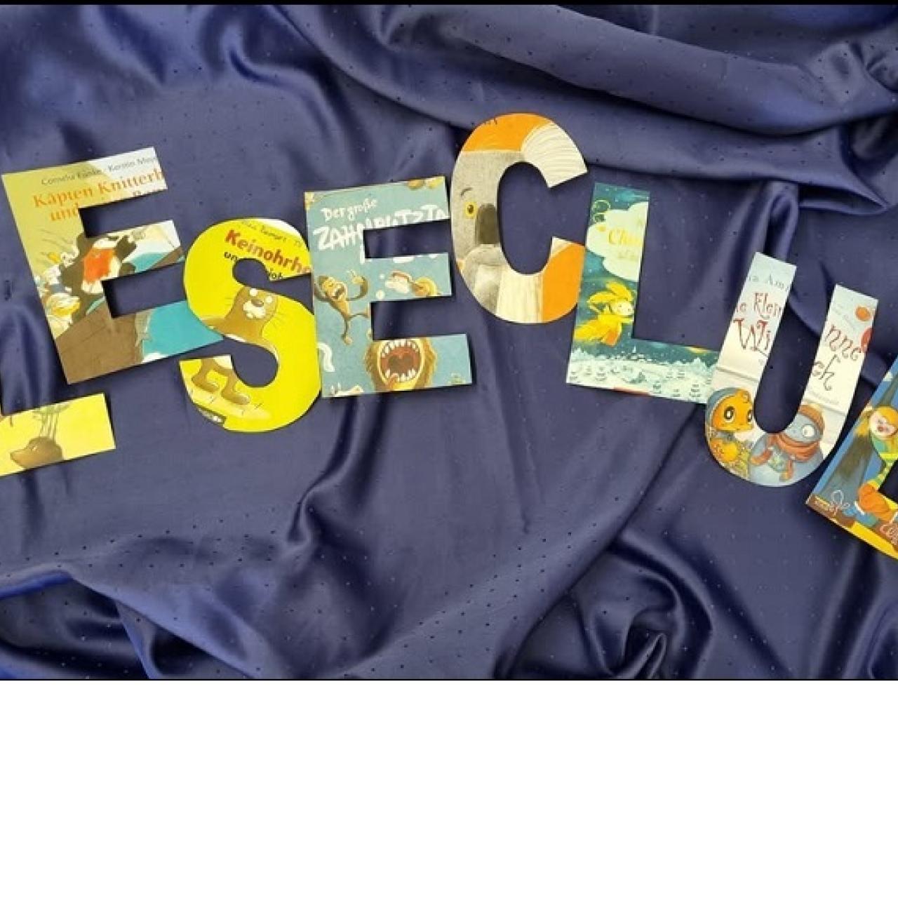 Schriftzug Leseclub